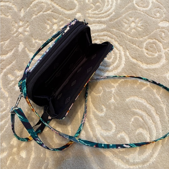 Vera Bradley Floral Crossbody Bag - Picture 2 of 4